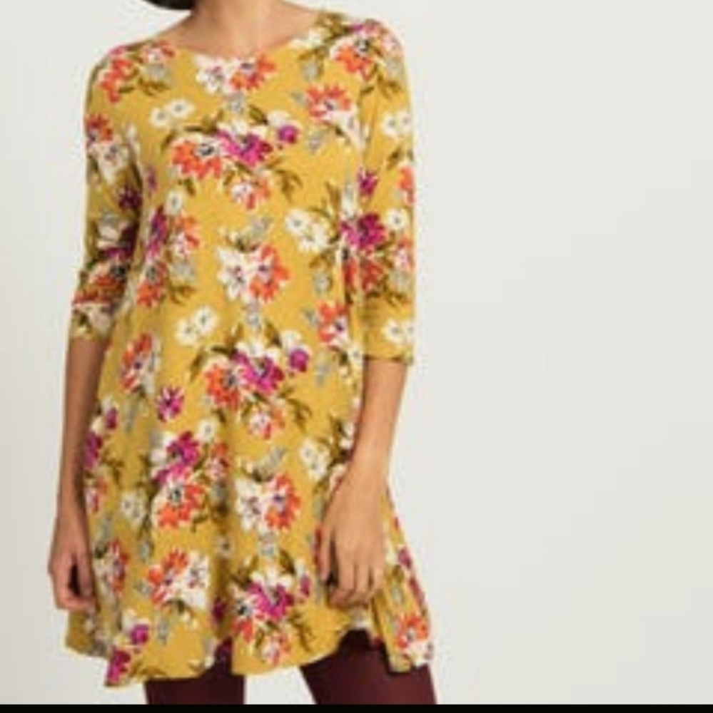 3/4 Sleeve Swing Tunic